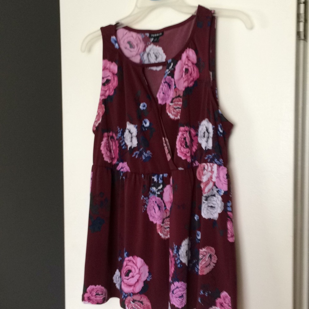 Torrid babydoll tank